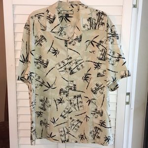 TOMMY BAHAMA 100% SILK SHIRT NWOT